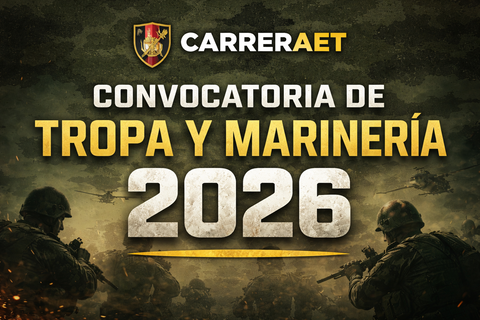 Convocatoria de tropa y marinería 2026 calendario de ciclos de selección