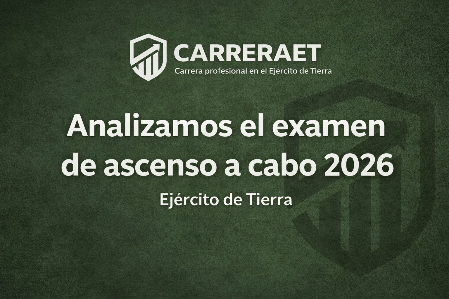 Análisis del examen de ascenso a cabo 2026 con preguntas explicadas