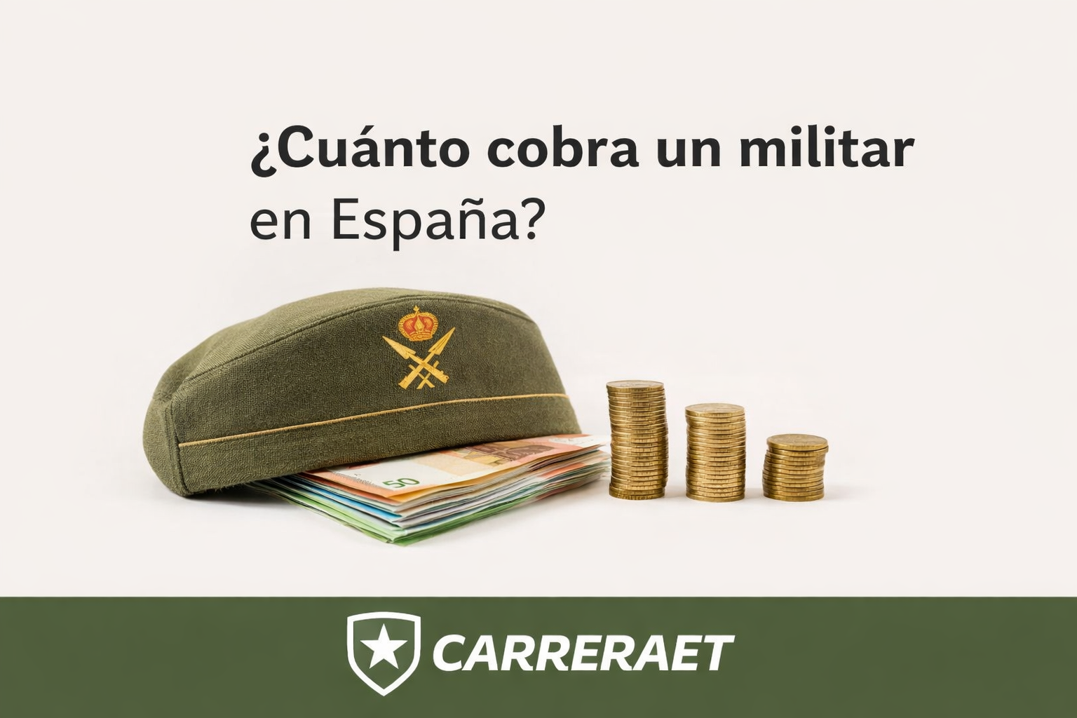 Cuánto cobra un militar en España en 2026: sueldo base, complementos y salario de soldados en las Fuerzas Armadas